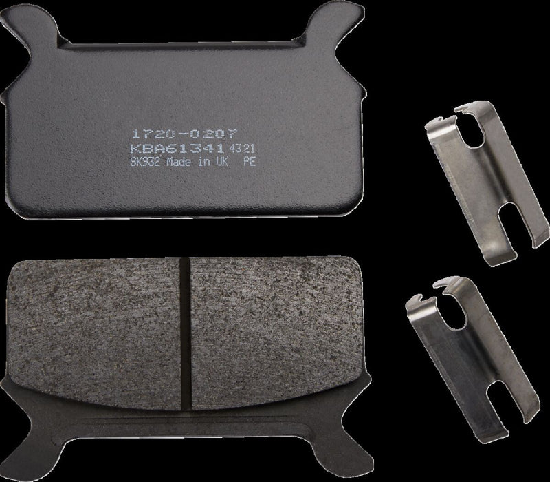 Drag Specialties Organic Harley/Buell Brake Pads Fits Harley-Davidson Touring Models 1986-1999