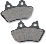 Drag Specialties Organic Harley/Buell Brake Pads Fits Harley-Davidson Softail, Touring, V-Rod Models 1998-2026