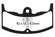 EBC FA Series Organic Brake Pads for 1982-1987 HONDA Street Front Rear Organic Base Pair #FA080/2