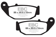 EBC FA Series Organic Brake Pads Street Rear Organic Base Pair #FA629
