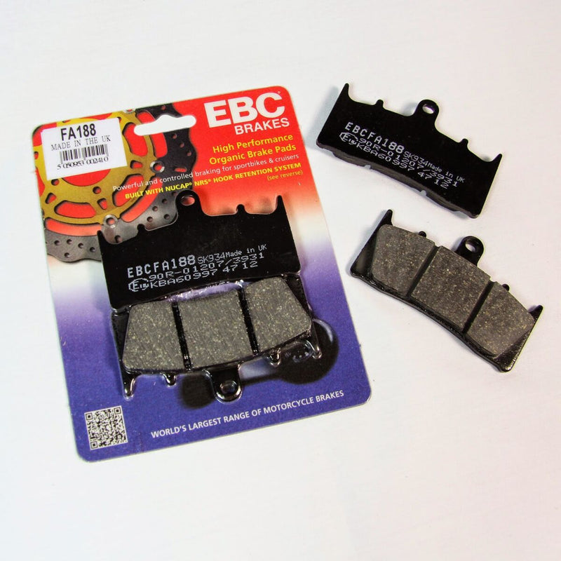 EBC FA Series Organic Brake Pads Street Rear Organic Base Pair