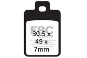 EBC SFA Series Organic Scooter Brake Pads for 1995-1997 PIAGGIO SFERA Street Front Organic Base Pair #SFA255