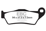 EBC SFAC Carbon Series Scooter Brake Pads Street Front Rear Organic Pair #SFAC181