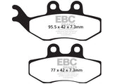 EBC SFAC Carbon Series Scooter Brake Pads Street Front Organic Pair #SFAC194