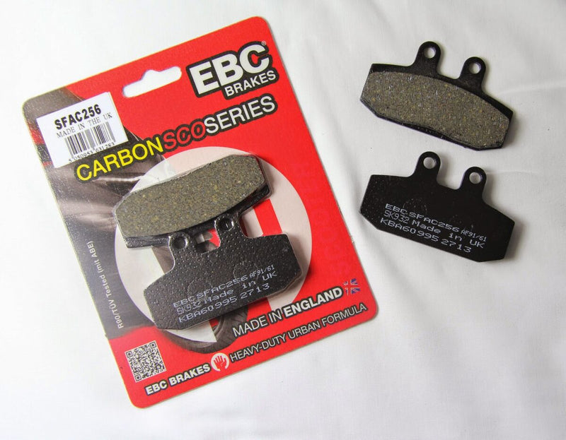 EBC SFAC Carbon Series Scooter Brake Pads Street Front Rear Organic Pair #SFAC266