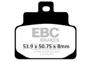 EBC SFAC Carbon Series Scooter Brake Pads Street Front Organic Pair #SFAC301