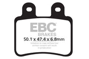 EBC SFAC Carbon Series Scooter Brake Pads Street Front Organic Pair