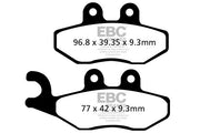 EBC SFAC Carbon Series Scooter Brake Pads Street Front Rear Organic Pair #SFAC353