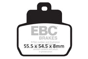 EBC SFAC Carbon Series Scooter Brake Pads for 2004-2008 PIAGGIO Street Rear Organic Pair #SFAC425