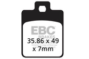 EBC SFAC Carbon Series Scooter Brake Pads Street Front Rear Organic Pair #SFAC260
