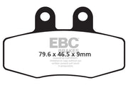 EBC FA Series Organic Brake Pads for 1988-1993 KTM Off-Road Front Rear Organic Base Pair #FA132