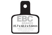 EBC FA Series Organic Brake Pads for 2009-2024 BETA EVO Off-Road Rear Organic Base Pair #FA495