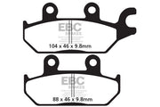 EBC TT Sport Carbon Fusion Brake Pads Off-Road Front Pair #FA642TT