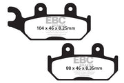 EBC TT Sport Carbon Fusion Brake Pads Off-Road Front Pair #FA645TT