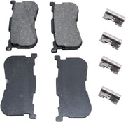Drag Specialties Organic Harley/Buell Brake Pads Fits Harley-Davidson Touring, Trike Models 2014-2019