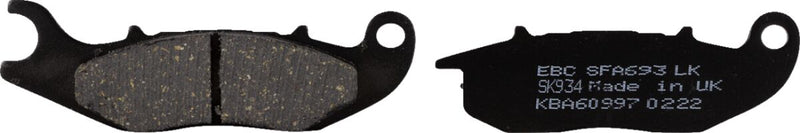 EBC Scooter "SFA" Brake Pads SFA Series Front Left Organic Base Set of 2 #SFA693