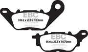 EBC FA Series Organic Brake Pads for 2015-2022 YAMAHA Street Rear Organic Base Pair #FA662