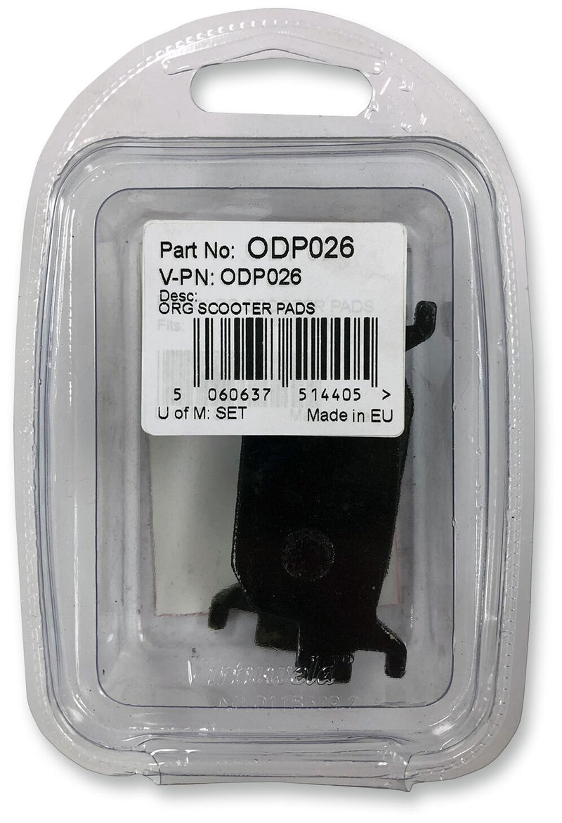 DP Brakes ODP Organic Brake Pads Street Rear Organic Base Pair #ODP026
