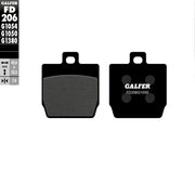 Galfer Brake Pad Orcanic Street Organic Base Set #FD206G1050