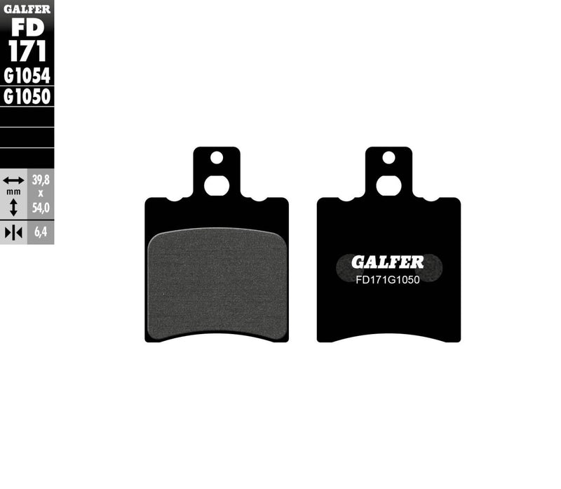 Galfer Brake Pad Orcanic Street Front Organic Base Set #FD171G1050