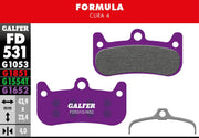 Galfer G1652 E-Bike Brake Pads Formula Cura 4 Bicycle Semi-Metallic Pair