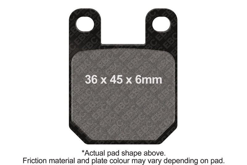 EBC TT Sport Carbon Fusion Brake Pads FA-TT Series Rear Pair #FA115TT