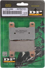 DP Brakes SDP Sport HH+ Sintered Brake Pads Front Sintered Metal Copper Alloy Set of 2 #SDP947HH+
