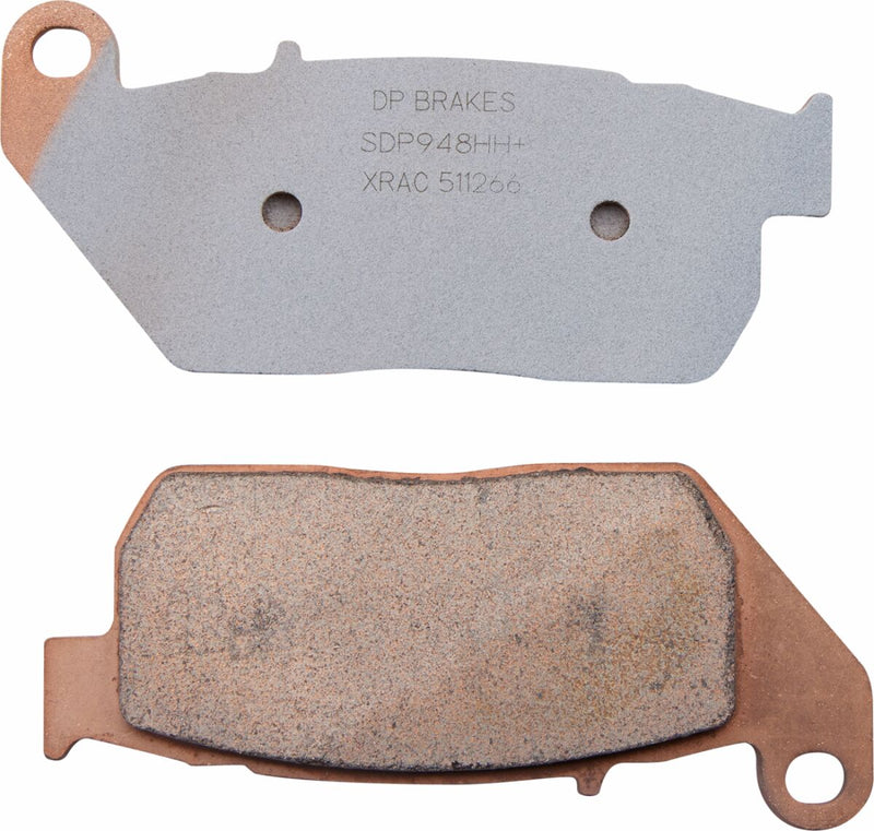 DP Brakes Sintered Metal Harley/Buell Brake Pads - SDP Sport HH+, Copper Alloy, Set of 2 for Harley-Davidson Sportster 2004-2013