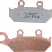 DP Brakes Standard DP Sintered Brake Pads for 1990-2003 YAMAHA Front Sintered Metal Set #DP413