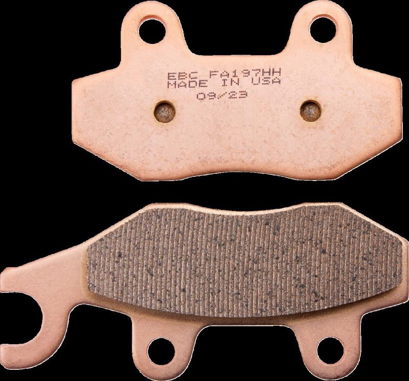EBC Sintered "HH" Brake Pads FA-HH Series Front Rear Sintered Metal Copper Alloy Set of 2 #FA197HH