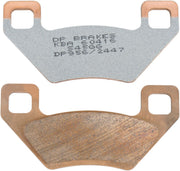 DP Brakes ATV/UTV Sintered Metal Brake Pads Front Rear Copper Alloy Set of 2 #DP956