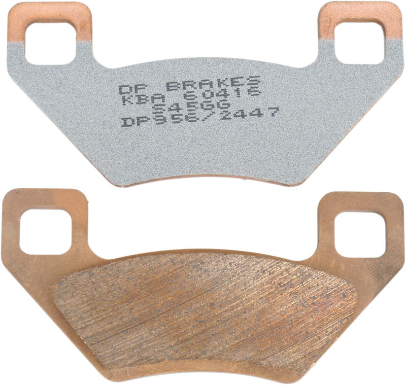 DP Brakes ATV/UTV Sintered Metal Brake Pads Front Rear Copper Alloy Set of 2 #DP956