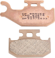 DP Brakes ATV/UTV Sintered Metal Brake Pads Rear Copper Alloy Set of 2 #DP327
