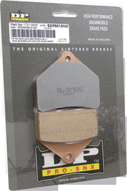 DP Brakes SDP Pro-SNX HH+ Sintered Brake Pads for 2003-2020 ARCTIC CAT Front Sintered Metal Copper Alloy Set of 2 #SDP851SNX