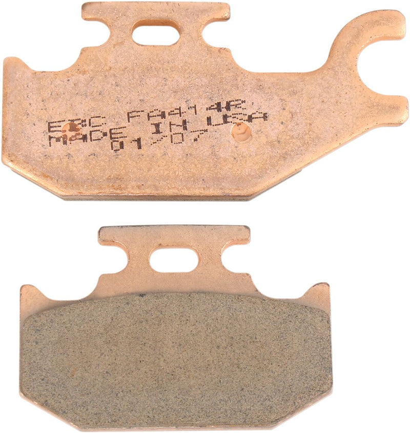 EBC Long-Life Sintered "R" Brake Pads for 2005-2018 SUZUKI FA-R Series Front Right Sintered Metal Bronze Set of 2 #FA414R