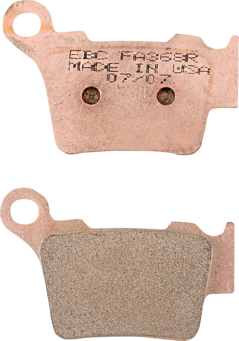 EBC Long-Life Sintered "R" Brake Pads FA-R Series Rear Sintered Metal Bronze Set of 2 #FA368R