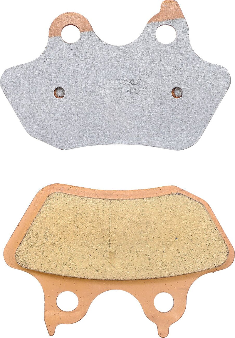 DP Brakes Sintered Metal Harley/Buell Brake Pads - Copper Alloy, Set of 2, 97,8 mm (3-27/32") for Harley-Davidson Softail 2005-2007