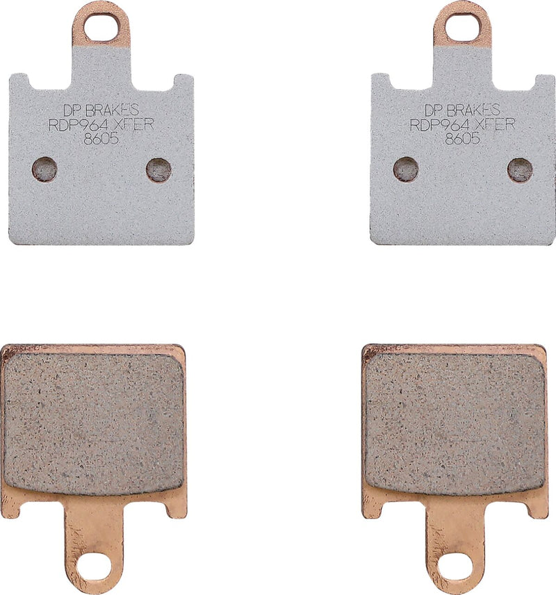 DP Brakes RDP X-Race Titanium Sintered Brake Pads for 2006-2021 KAWASAKI RDP Racing Front Sintered Metal Copper Alloy Set of 2 #RDP964