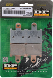 DP Brakes SDP Sport HH+ Sintered Brake Pads for 2006-2021 KAWASAKI Front Sintered Metal Copper Alloy Set of 4 #SDP964HH+
