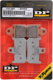DP Brakes RDP X-Race Titanium Sintered Brake Pads for 2007-2020 YAMAHA RDP Racing Front Sintered Metal Copper Alloy Set of 4