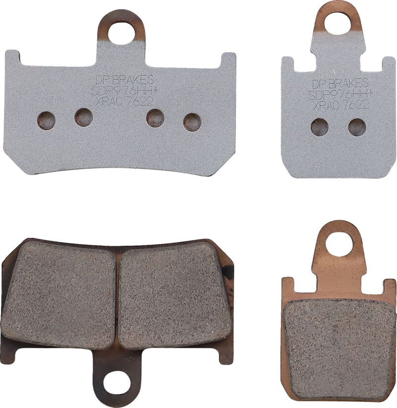 DP Brakes SDP Sport HH+ Sintered Brake Pads for 2007-2020 YAMAHA Front Sintered Metal Copper Alloy Set of 4 #SDP976HH+