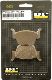 DP Brakes ATV/UTV Sintered Metal Brake Pads for 2003-2025 HONDA Rear Copper Alloy Set of 2 #DP961