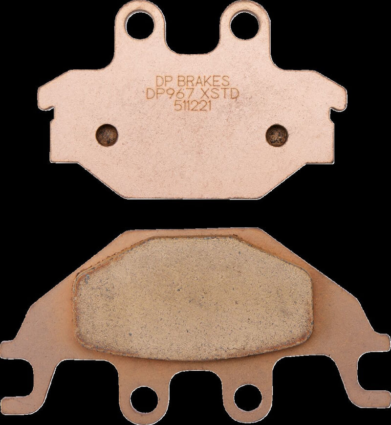 DP Brakes ATV/UTV Sintered Metal Brake Pads Front Rear Copper Alloy Set of 2 #DP967