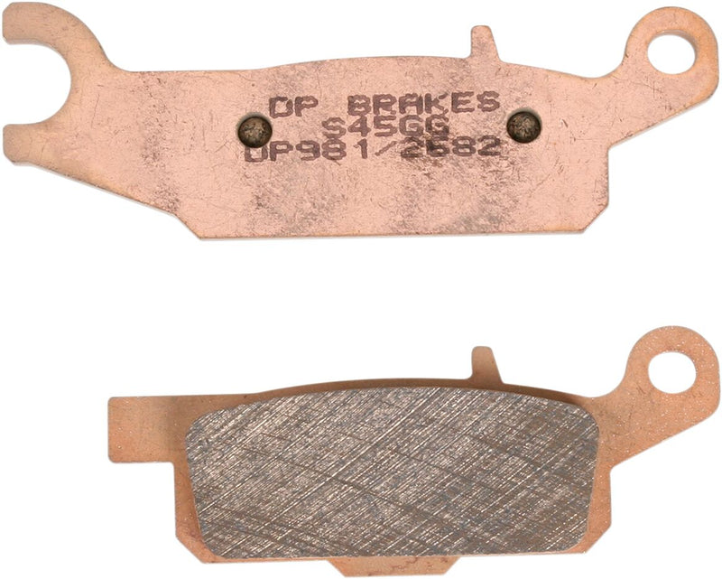 DP Brakes ATV/UTV Sintered Metal Brake Pads for 2007-2025 YAMAHA YFM Rear Left Rear Right Copper Alloy Set of 2 #DP981