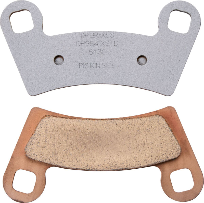 DP Brakes ATV/UTV Sintered Metal Brake Pads for 2008-2024 POLARIS Front Rear Copper Alloy Set of 2 #DP984