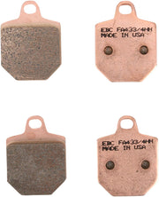 EBC Sintered "HH" Brake Pads FA-HH Series Front Sintered Metal Copper Alloy Set of 2 #FA433/4HH