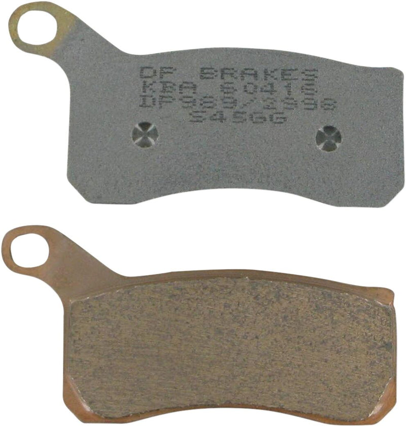 DP Brakes ATV/UTV Sintered Metal Brake Pads for 2008-2013 KTM Front Copper Alloy Set of 2 #DP989