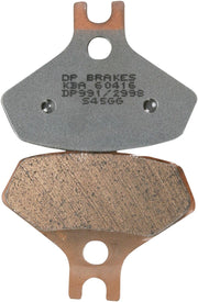 DP Brakes ATV/UTV Sintered Metal Brake Pads for 2008-2015 CAN AM (BRP) DS 450 EFI 2x4 Front Copper Alloy Set of 2 #DP991