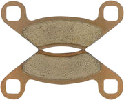 DP Brakes ATV/UTV Sintered Metal Brake Pads Rear Copper Alloy Set of 2