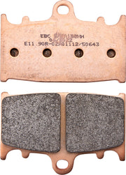 EBC Extreme Performance Sintered "EPFA" Brake Pads EPFA-HH Series Front Sintered Metal Copper Set of 2 #EPFA158HH